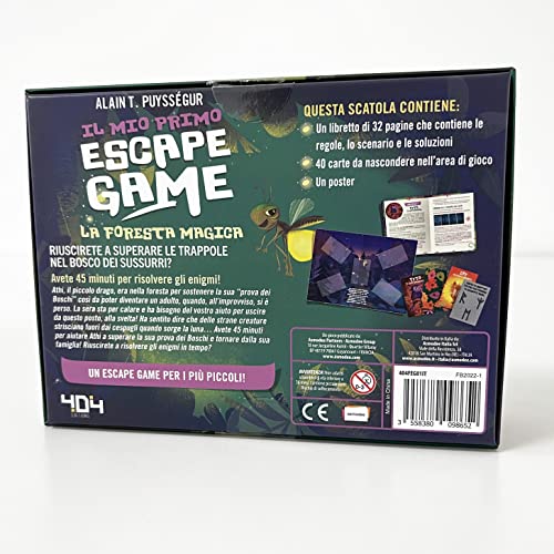 Asmodee Escape Box Foresta Magica gioco bambini 2-5