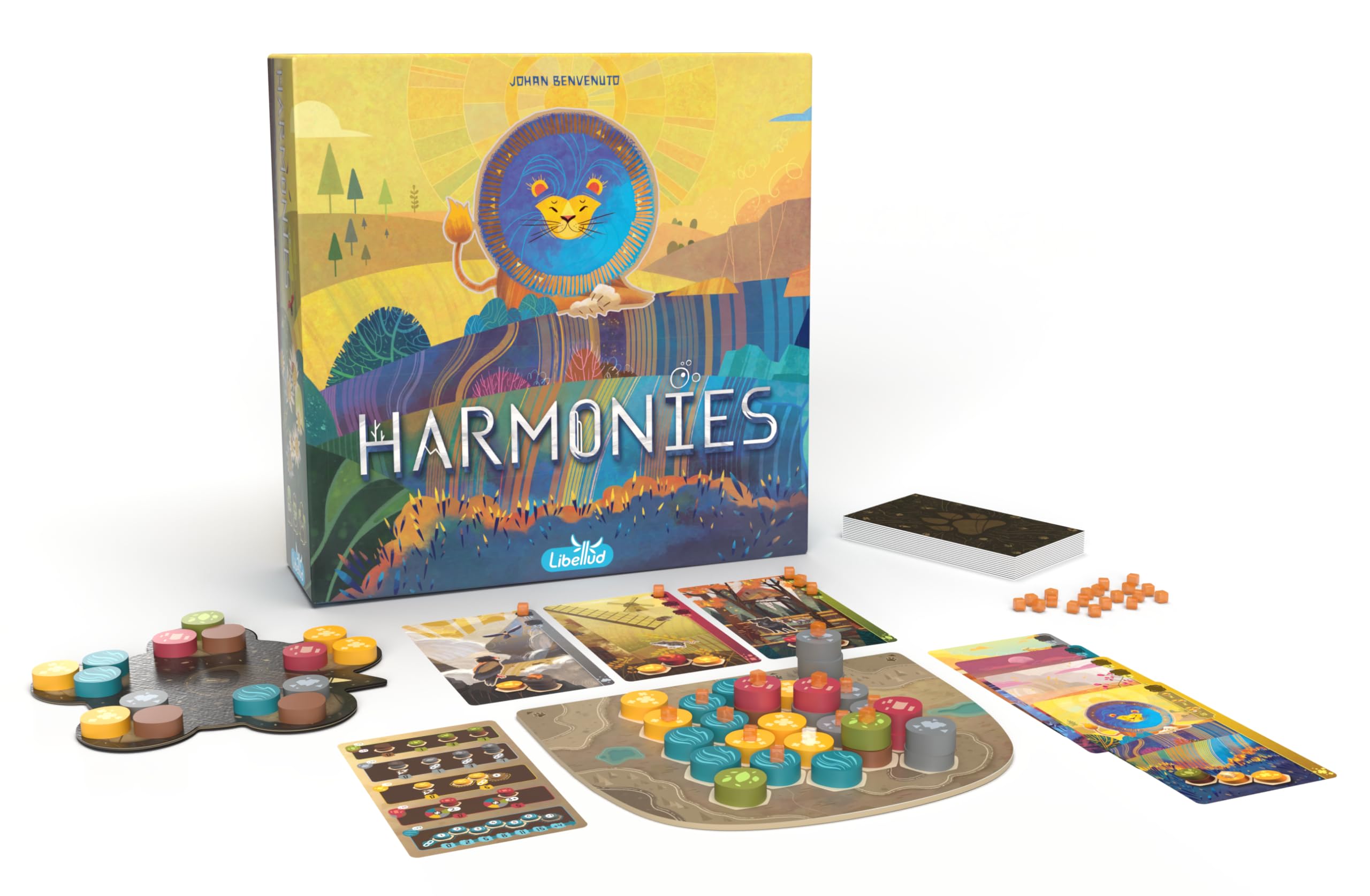 Asmodee Harmonies gioco base strategico 1-4 giocatori