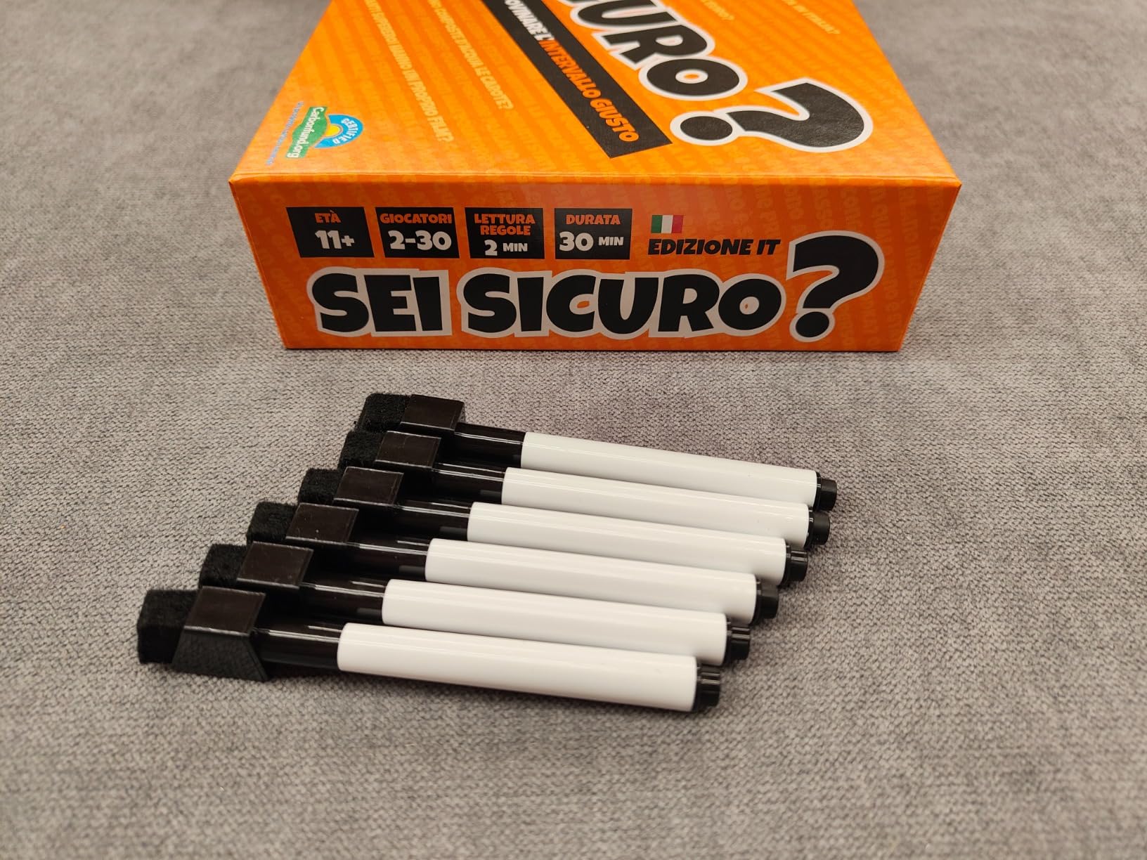 Asmodee Party Games Sei Sicuro? quiz 2-24 giocatori italiano