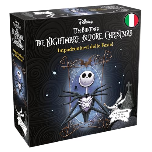 Asmodee Nightmare Before Christmas gioco di carte strategia 2-6