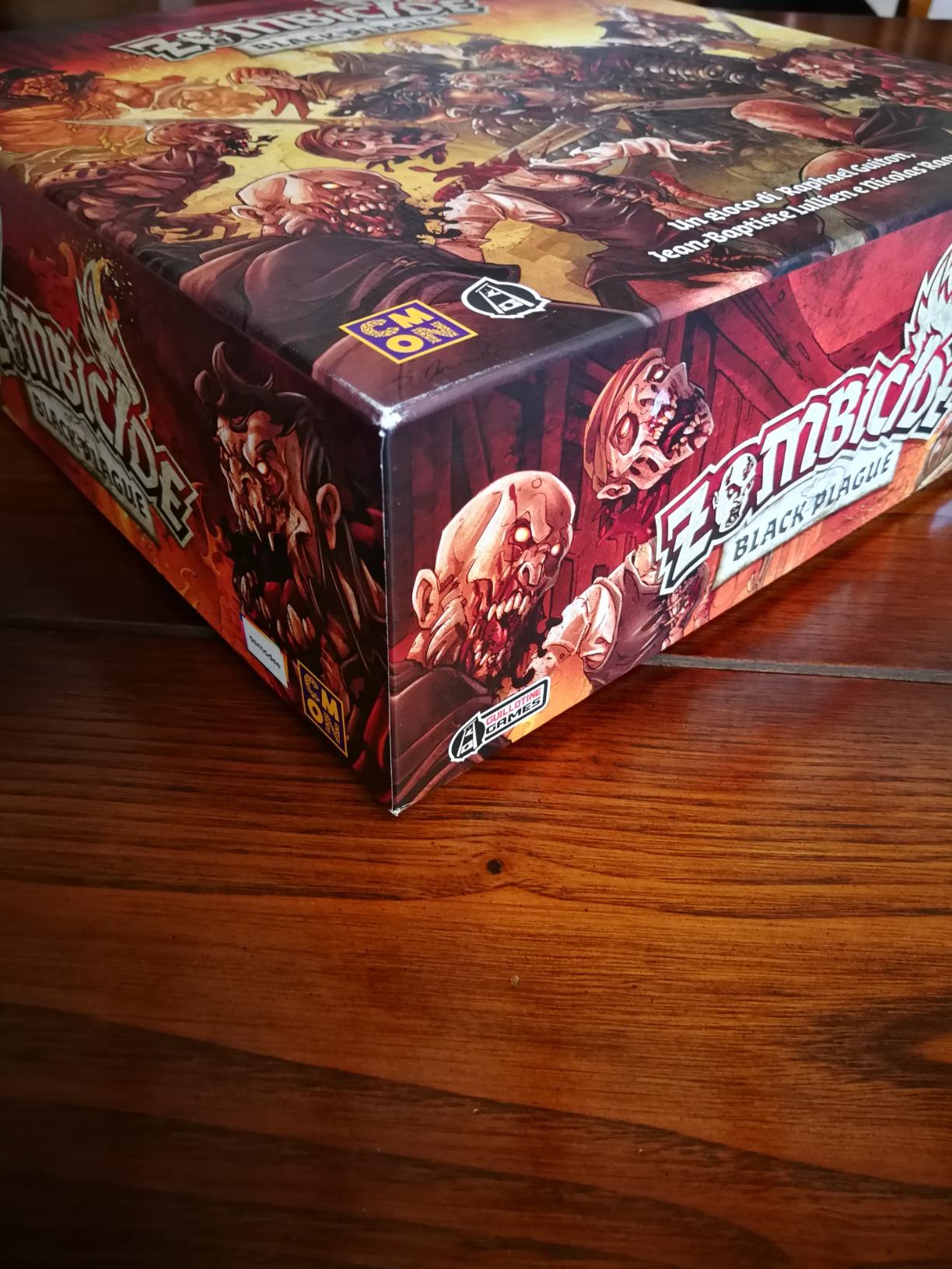 Asmodee Zombicide Black Plague gioco da tavolo vecchia versione