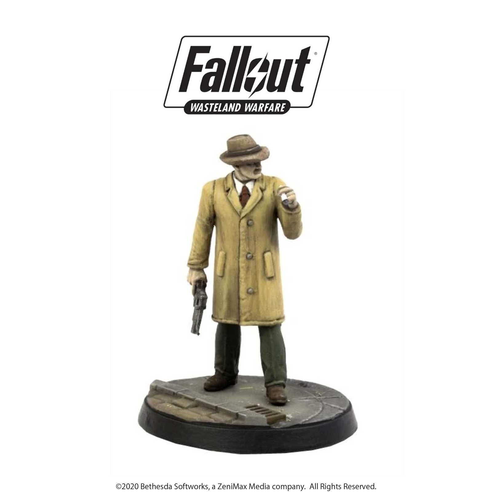 Modiphius Fallout Wasteland Warfare Mysterious Stranger 32mm