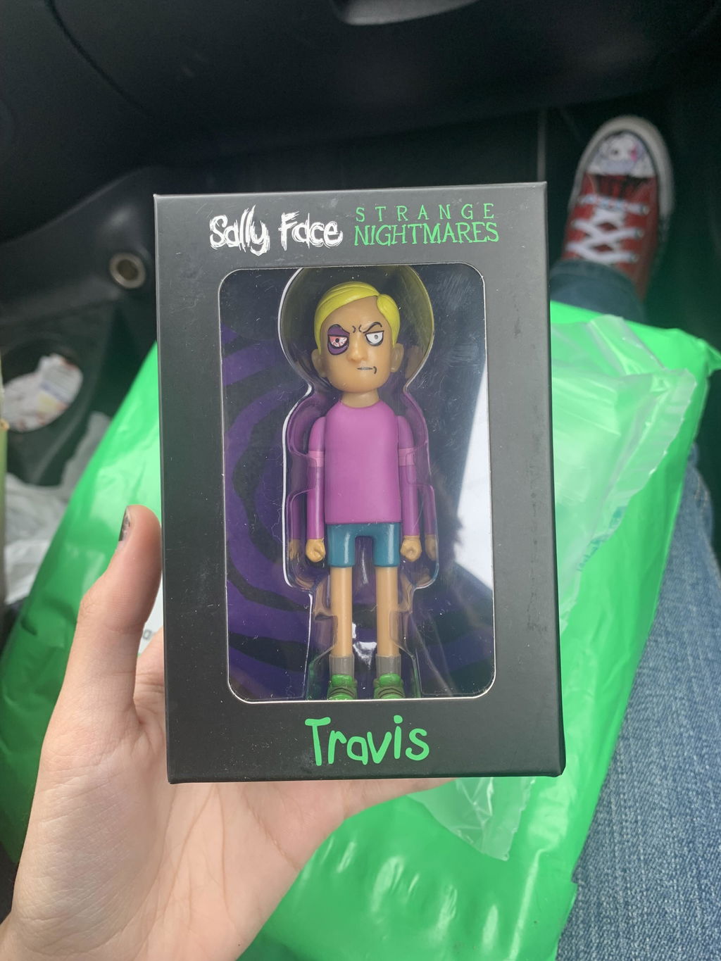 Sally Face Travis figure collezionabile 3,75 pollici
