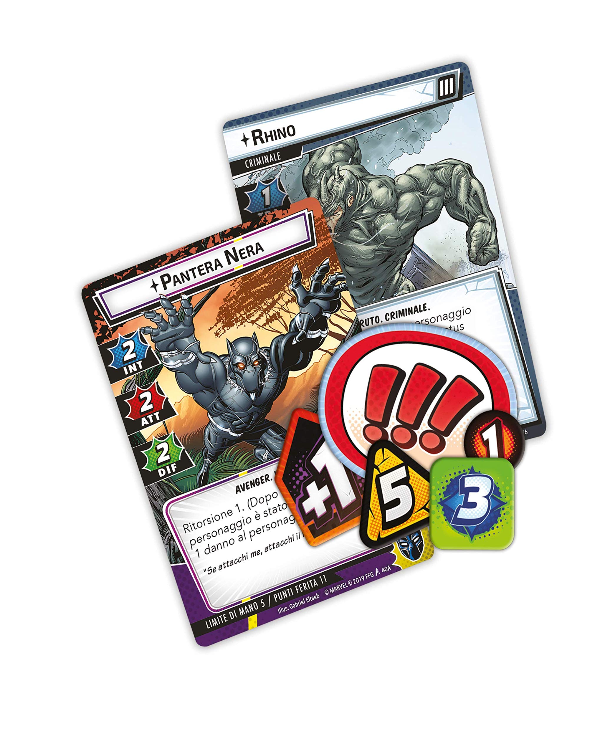 Asmodee Marvel Champions LCG gioco carte cooperativo italiano base
