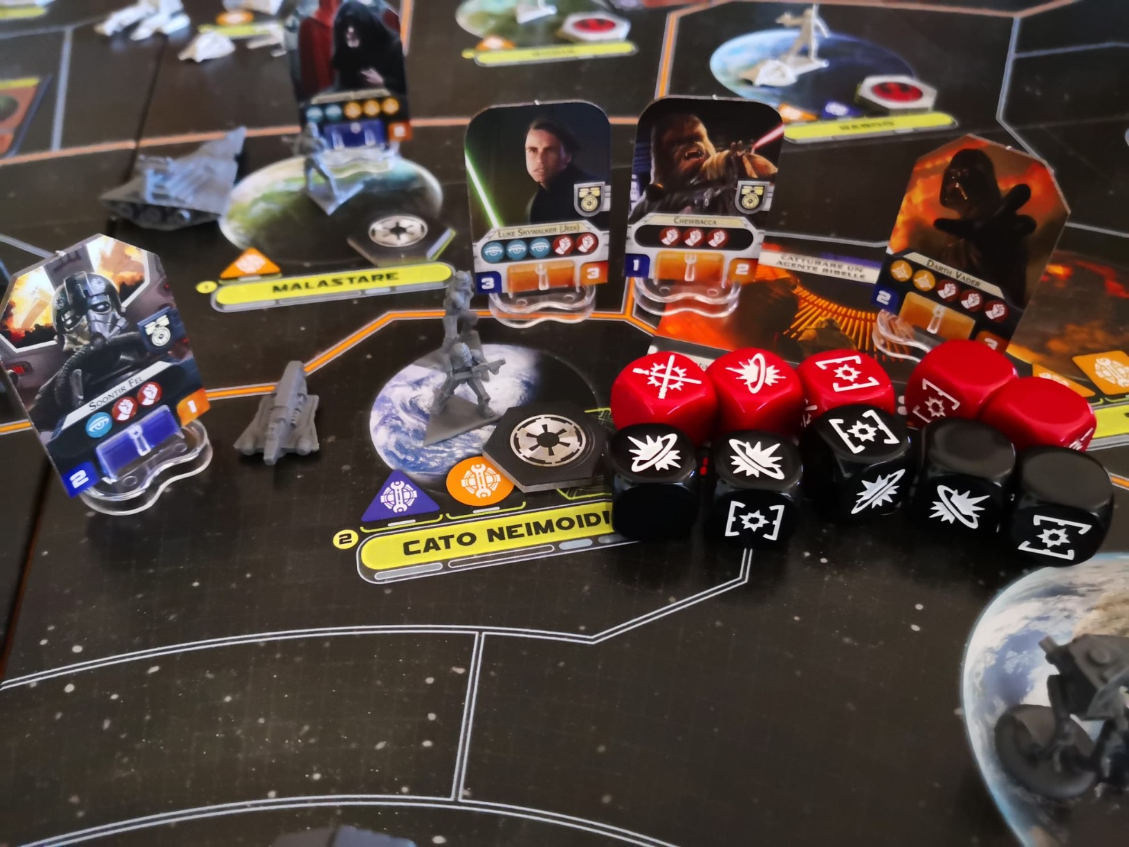 Star Wars Rebellion gioco da tavolo strategico italiano 2-4
