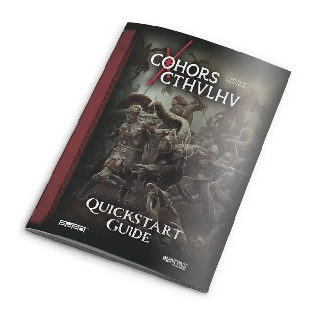 Modiphius Cohors Cthulhu RPG Quickstart guida 80 pagine brossura