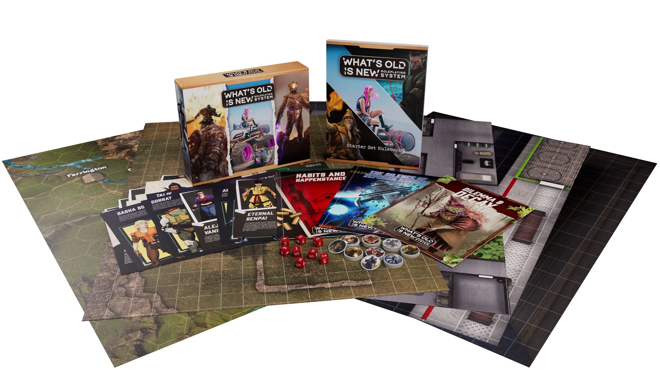 EN Publishing WOIN Starter Box Set gioco ruolo scatola base