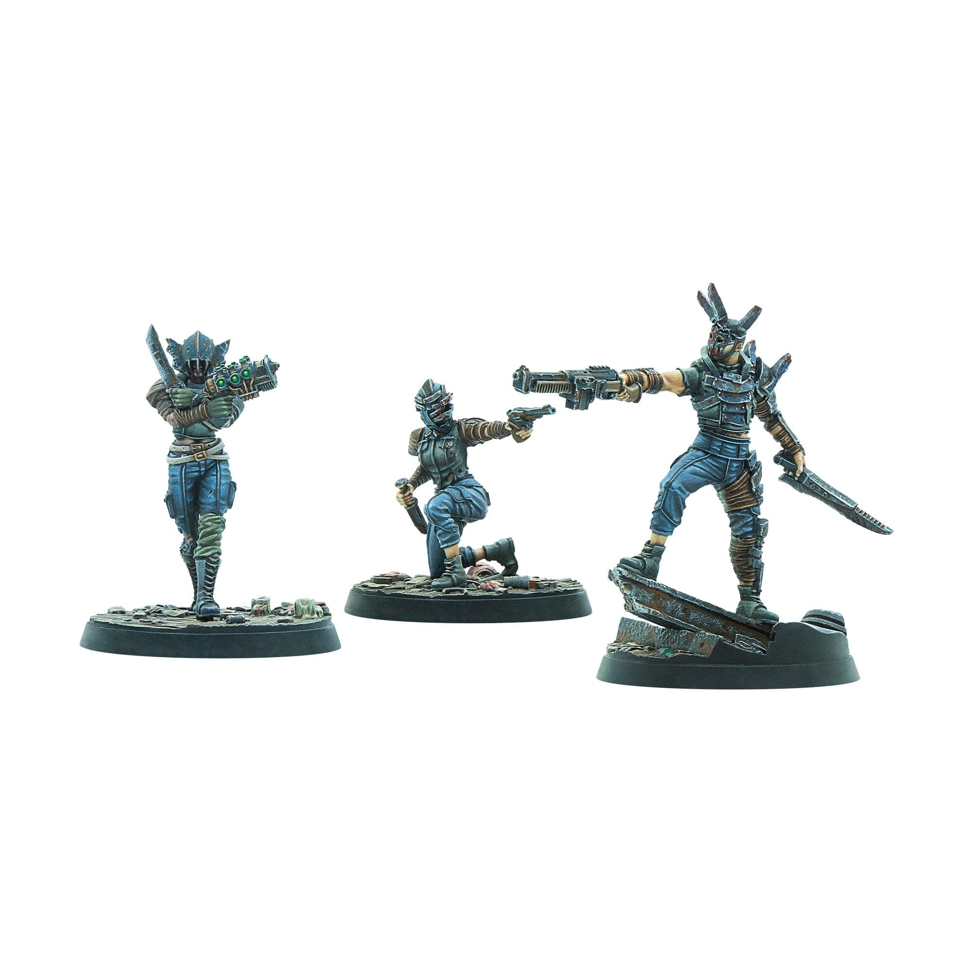 Fallout Wasteland Warfare Disciples Leaders miniature 32mm x3