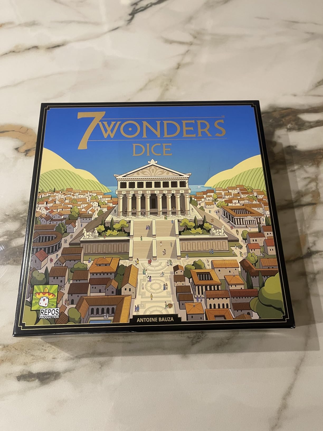 Asmodee 7 Wonders Dice gioco da tavolo roll & write italiano