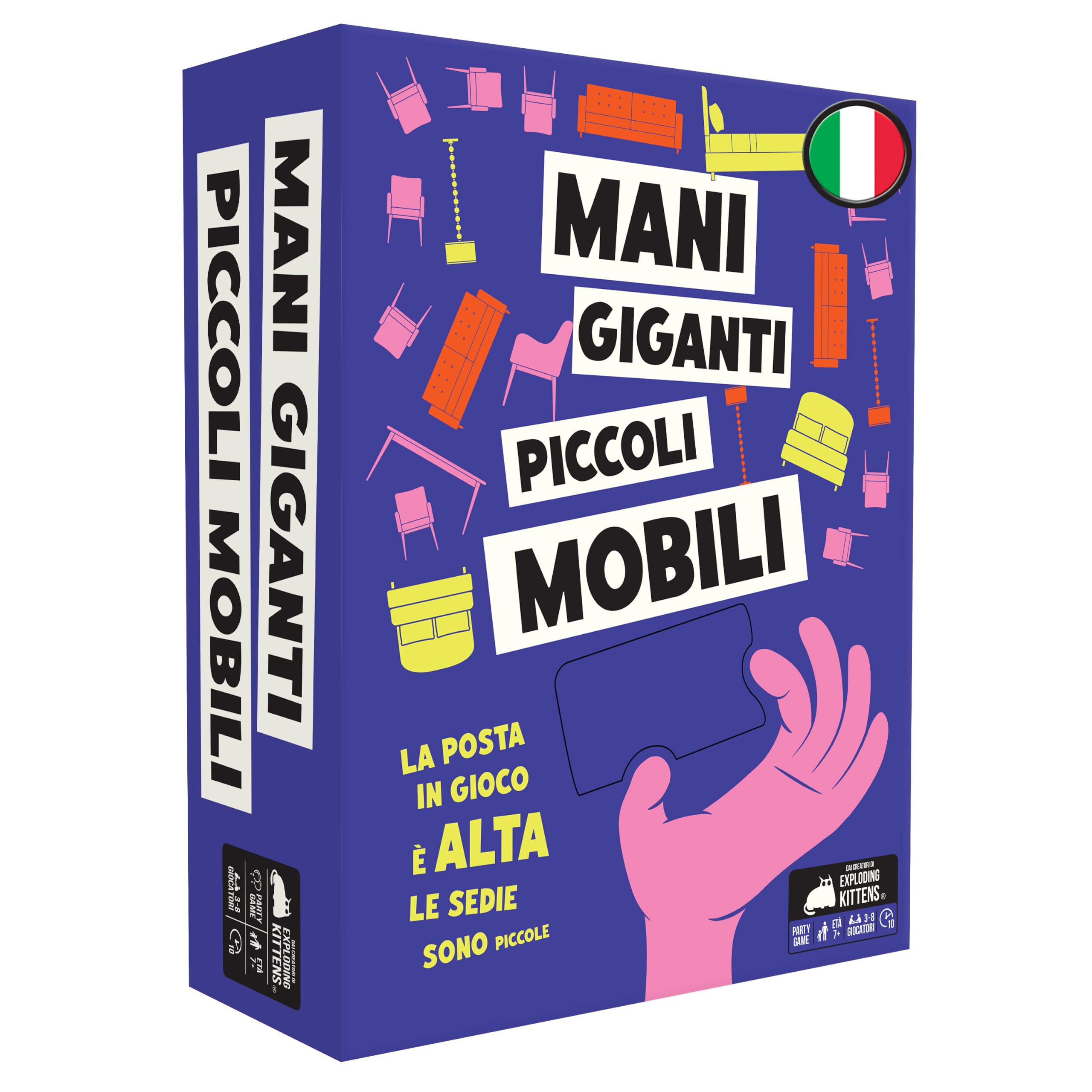 Asmodee Mani Giganti Piccoli Mobili gioco destrezza 3-8 giocatori