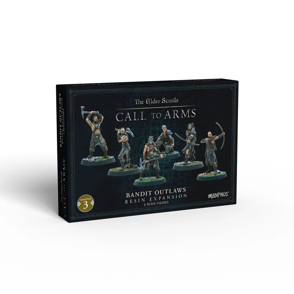 Modiphius Elder Scrolls Call to Arms Bandit Outlaws miniature