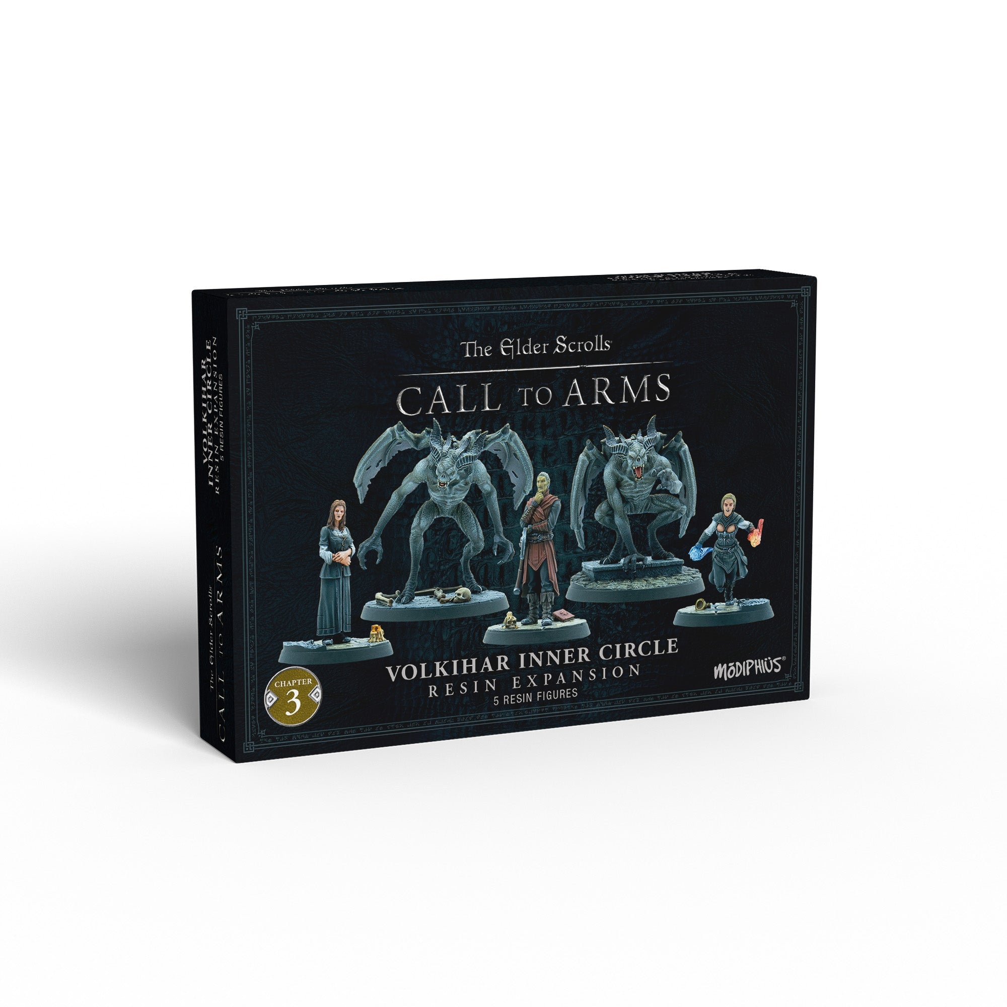 Elder Scrolls Call to Arms Volkihar Inner Circle 5 miniature