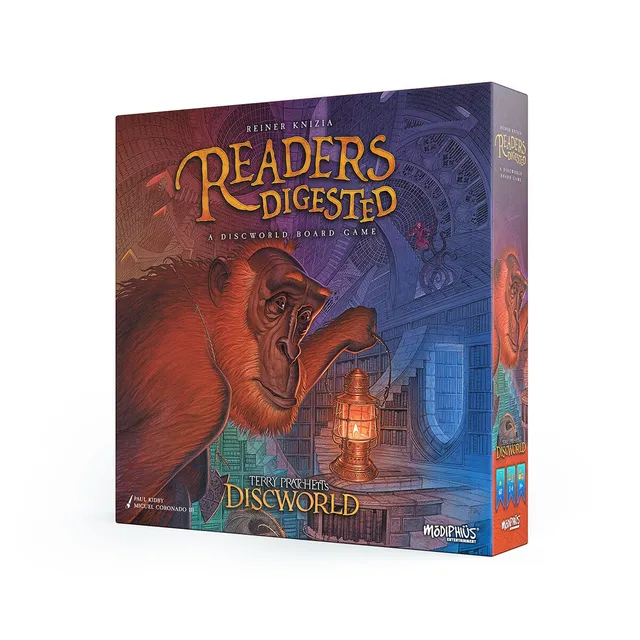 Modiphius Discworld Readers Digested gioco da tavolo bundle preorder