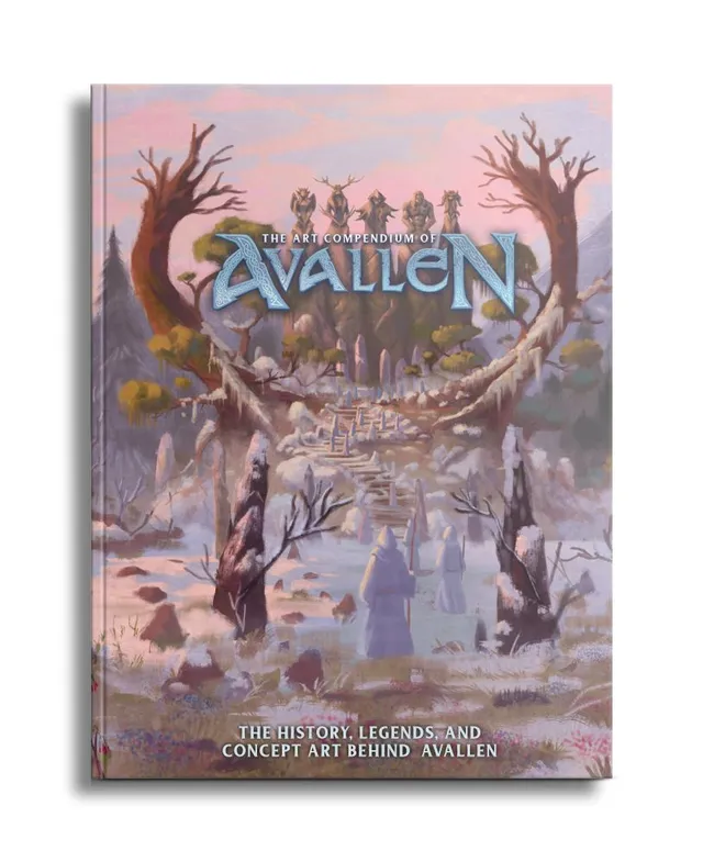 Modiphius Legends of Avallen Art Compendium Art Book 158 Pagine