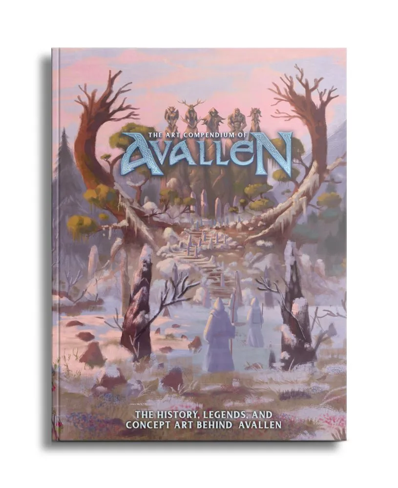 Modiphius Legends of Avallen Art Compendium Art Book 158 Pagine
