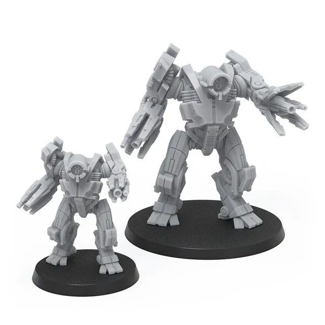 Mass Effect Board Game YMIR Mech Set 2 Miniature Resina