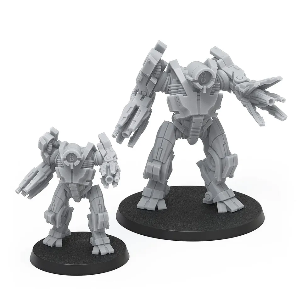Mass Effect Board Game YMIR Mech Set 2 Miniature Resina