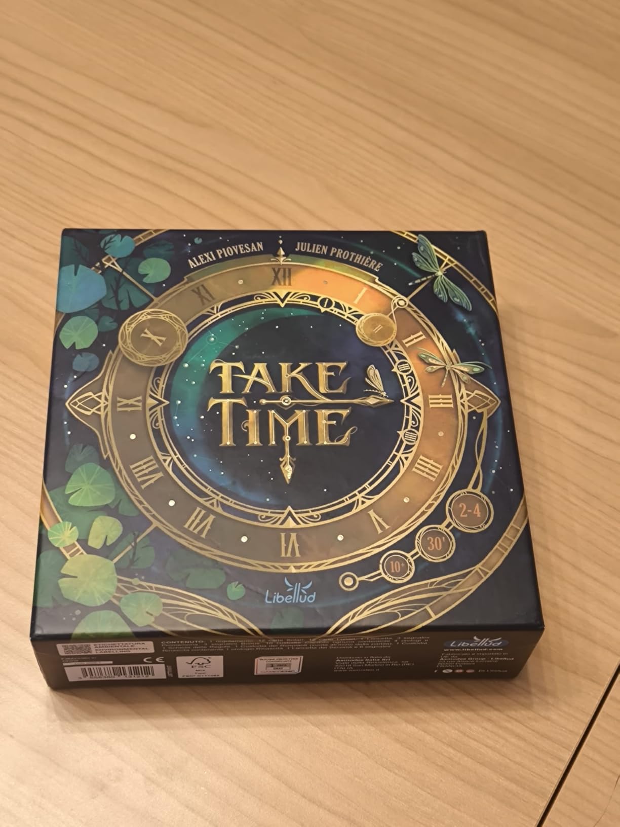 Asmodee Take Time Gioco Base gioco deduzione collaborativo orologi
