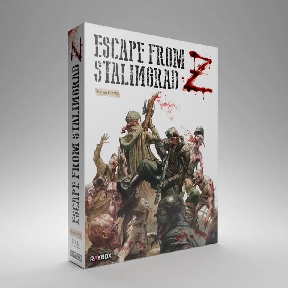 Modiphius Escape from Stalingrad Z Gioco da Tavolo Box 1-3 Giocatori