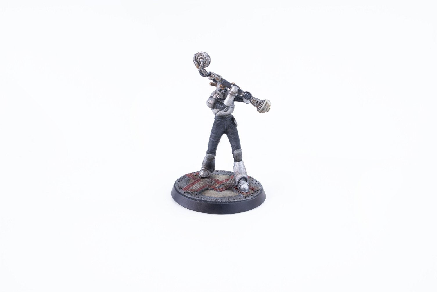 Modiphius Fallout Mechanist miniatura promo 32mm resina