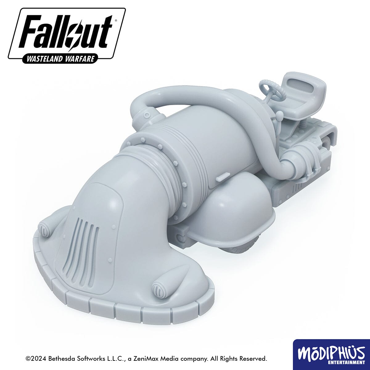 Fallout Terrain Industrial Vehicles scenici STL stampa 3D