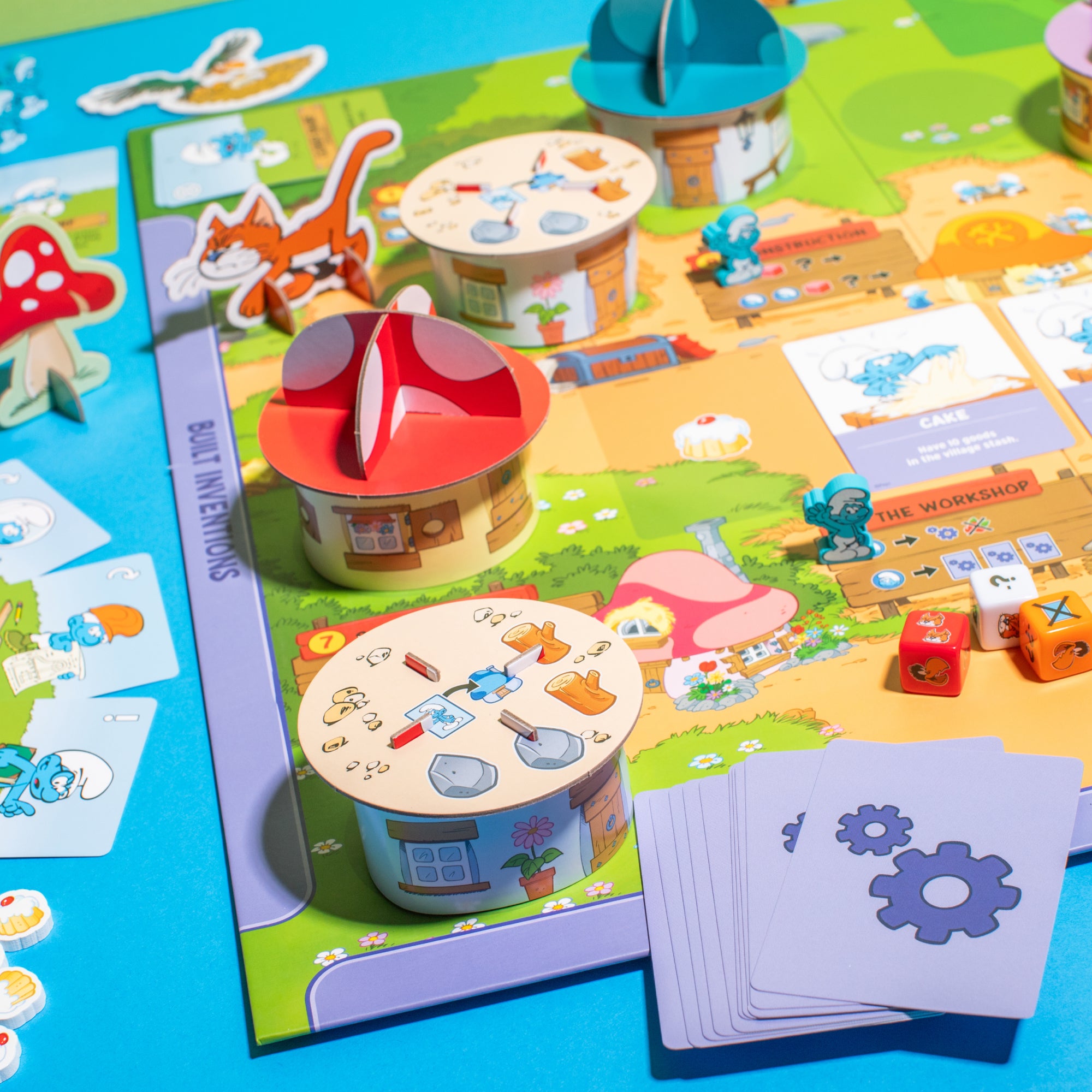 Maestro Media The Smurfs Hidden Village gioco cooperativo 1-5 giocatori