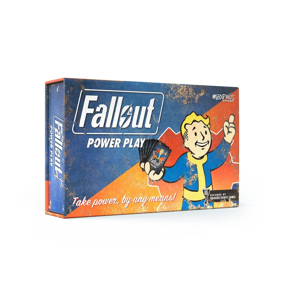 Modiphius Fallout Power Play gioco carte 2-4 giocatori