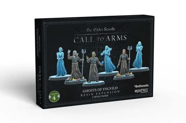 Elder Scrolls Call to Arms Ghosts of Yngvild miniature resina 32mm