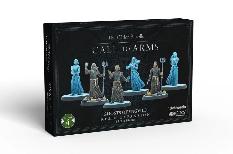 Elder Scrolls Call to Arms Ghosts of Yngvild miniature resina 32mm