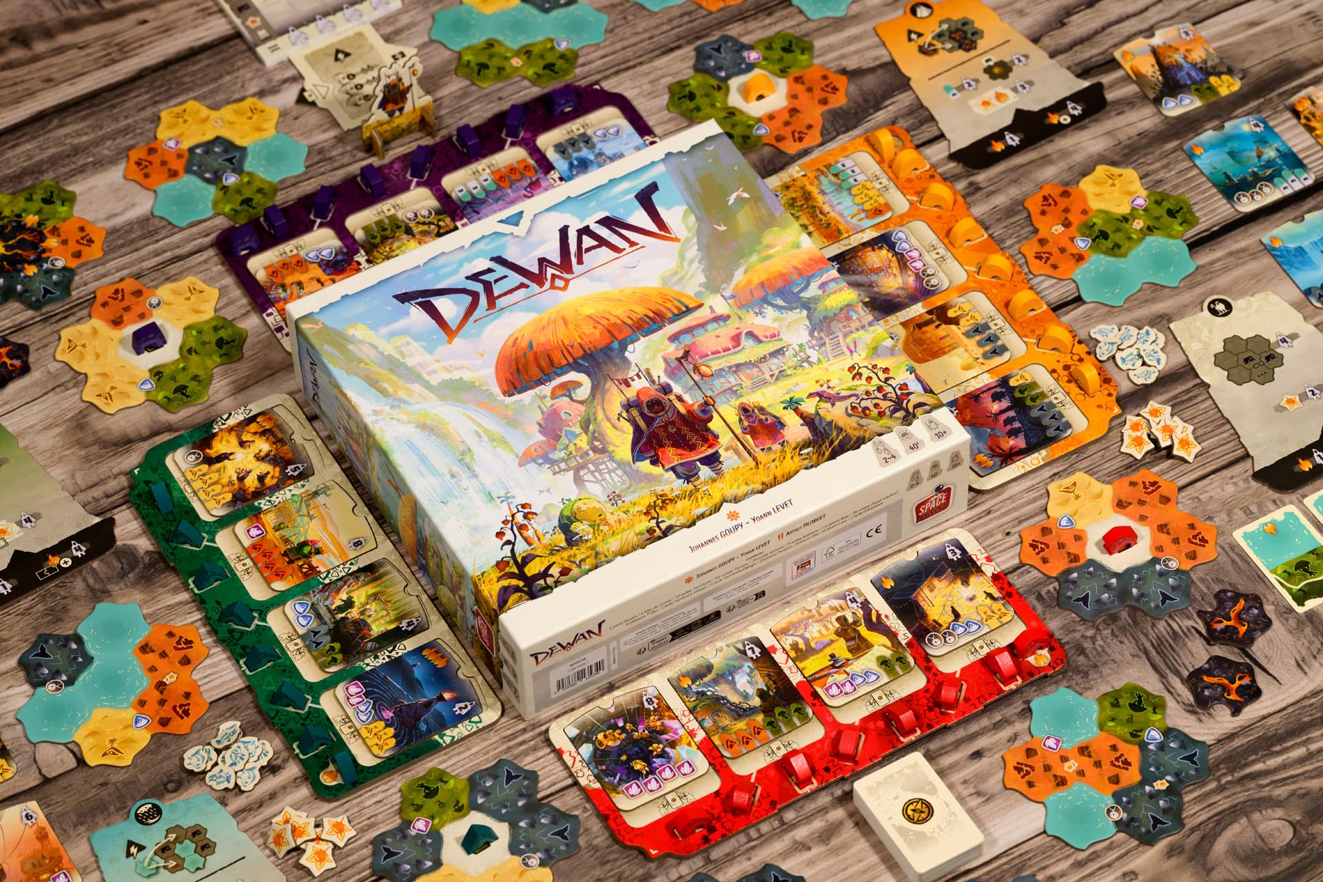 Asmodee Dewan Gioco da Tavolo Strategico Italiano 2-4