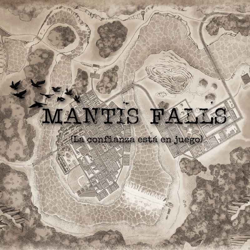 Mantis Falls gioco da tavolo deduzione 2-3 giocatori 14+