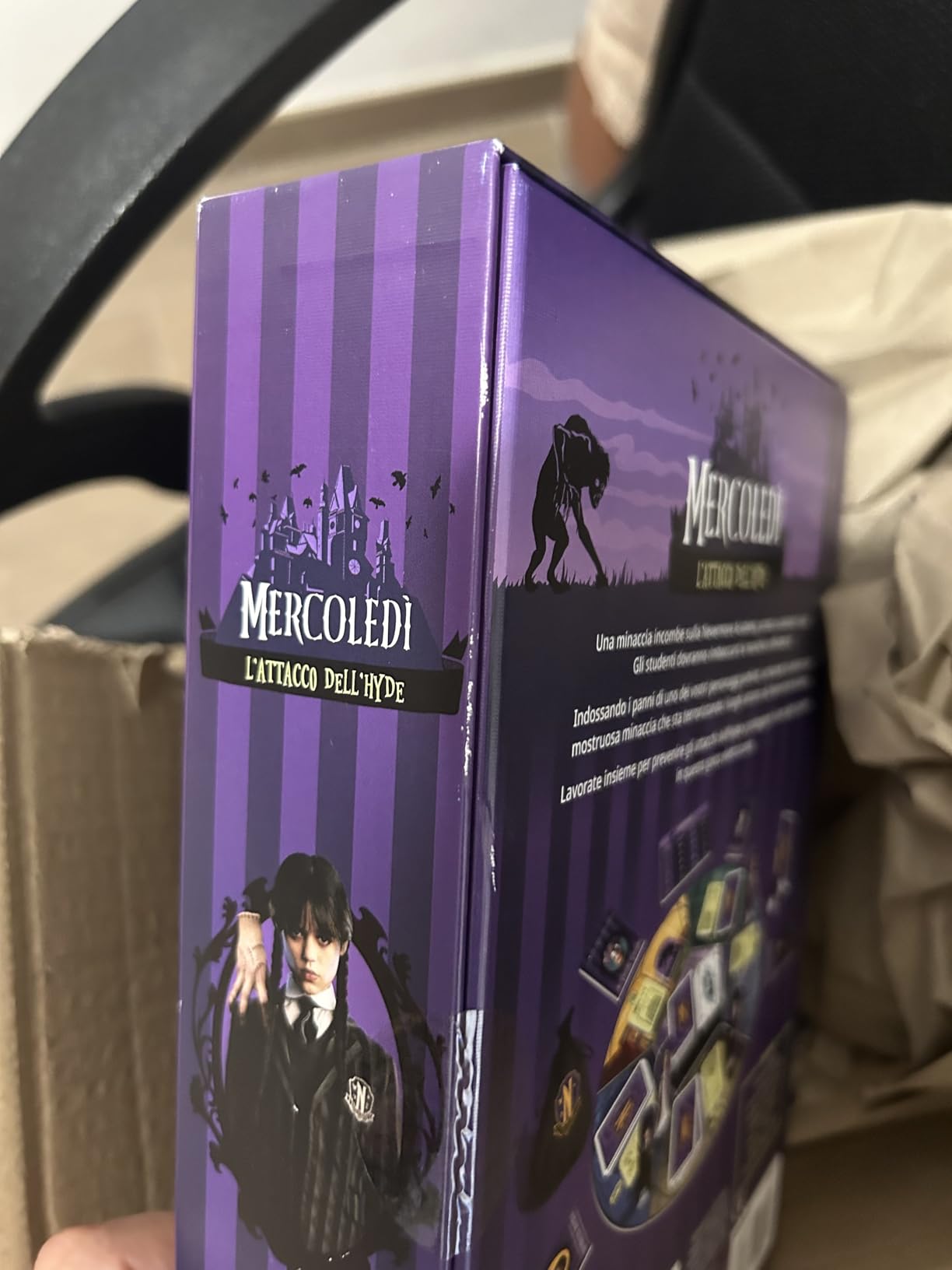 Asmodee Mercoledì L'Attacco dell'Hyde gioco collaborativo 2-4