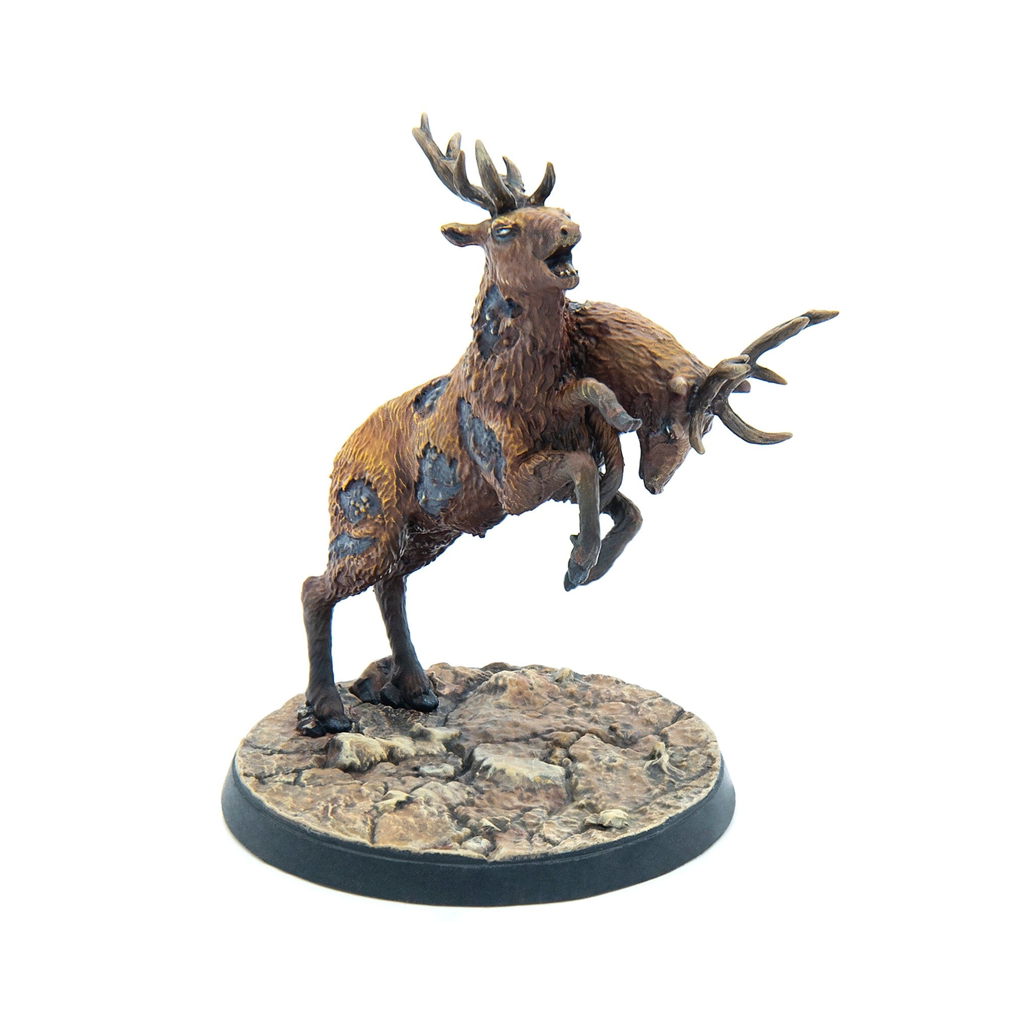 Fallout Wasteland Warfare Radstag Herd miniature resina 3 pezzi
