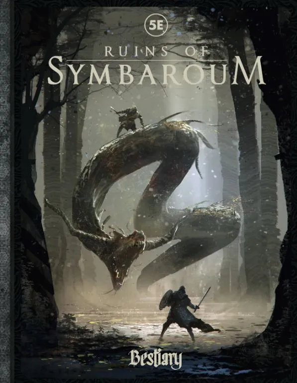 Modiphius Symbaroum Ruins Bestiary bestiario 5E 236 pagine