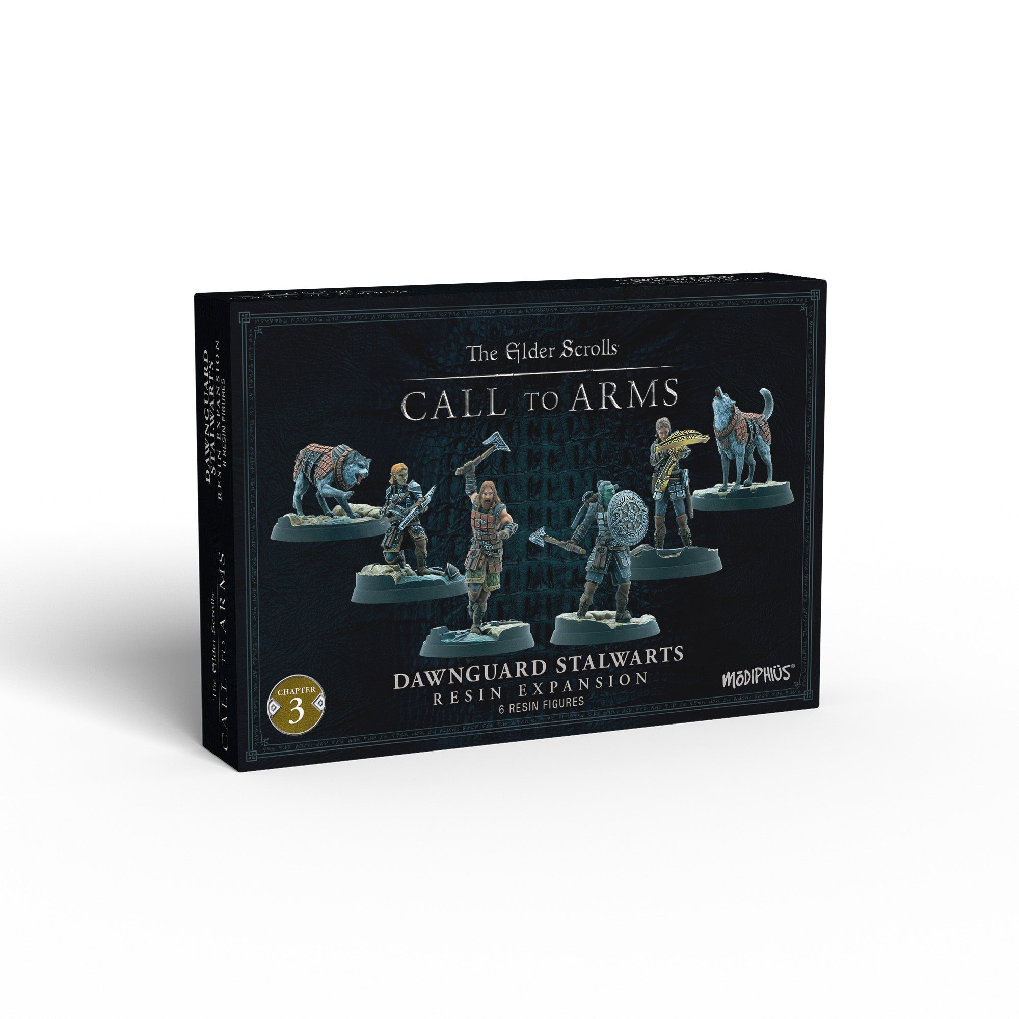 Modiphius Call to Arms Dawnguard Stalwarts miniature resina