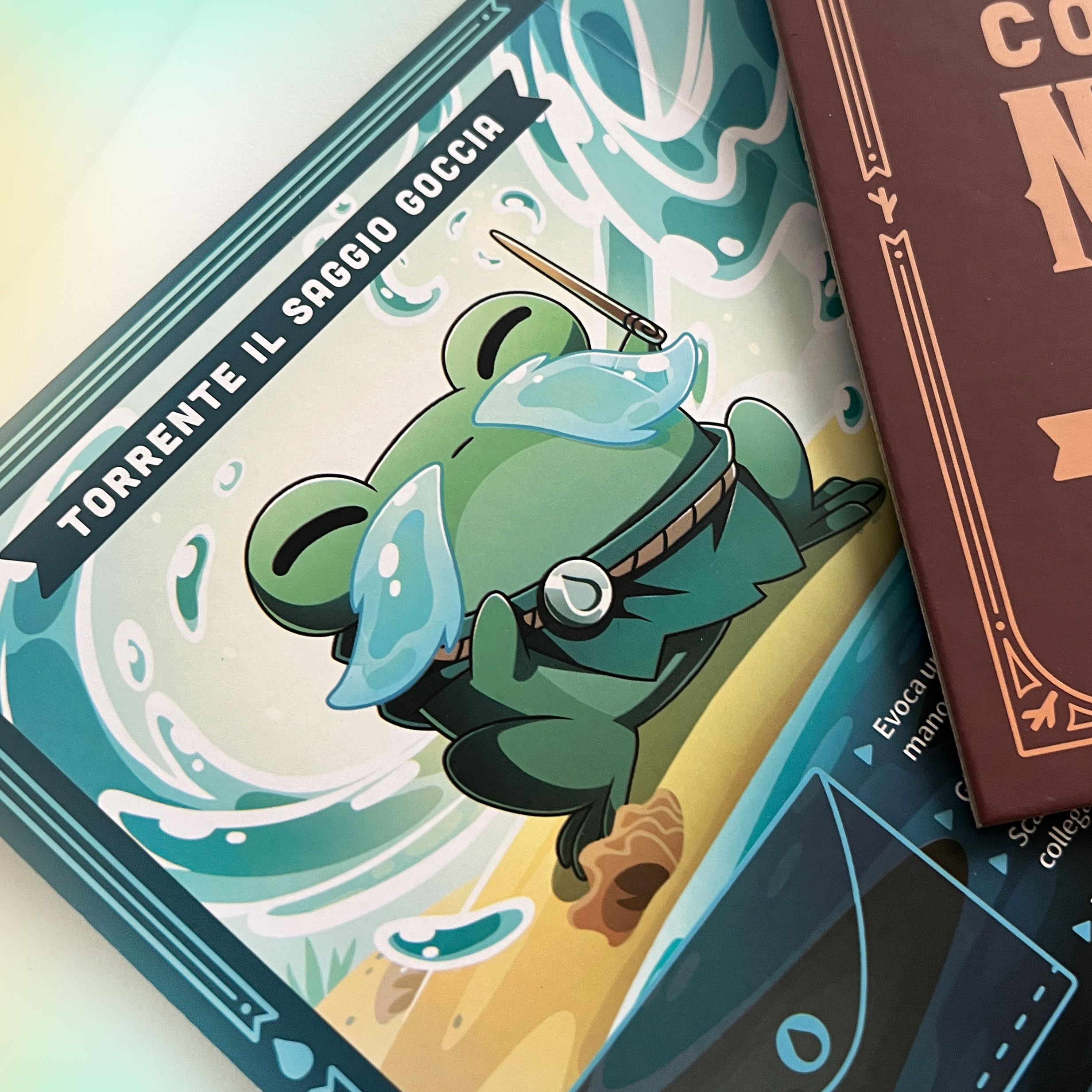 Asmodee Command of Nature gioco da tavolo deck building elementali