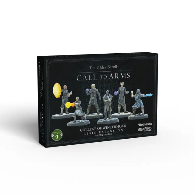 Elder Scrolls Call to Arms College of Winterhold set 6 miniature