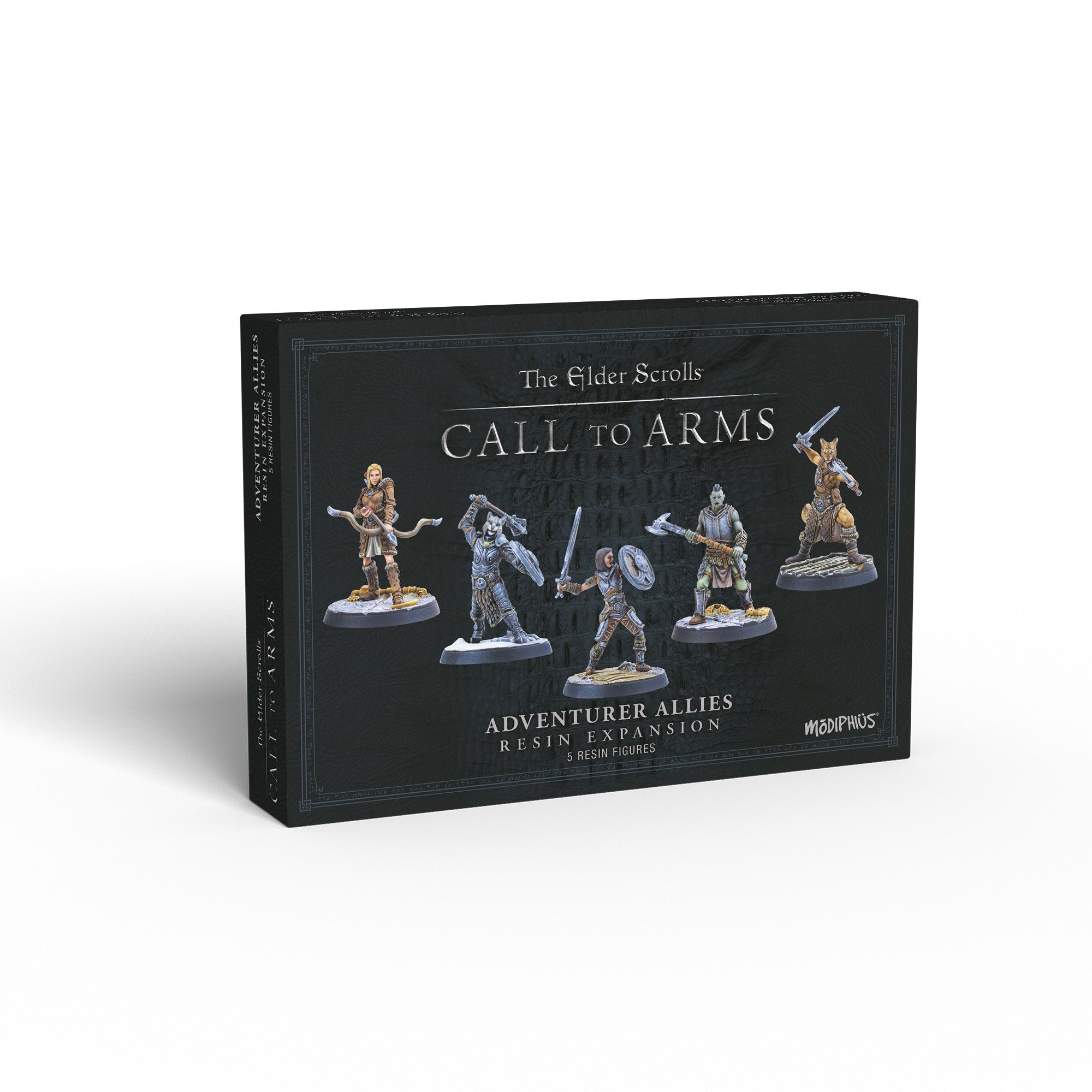 Modiphius Elder Scrolls Call to Arms Adventurer Allies 5 miniature