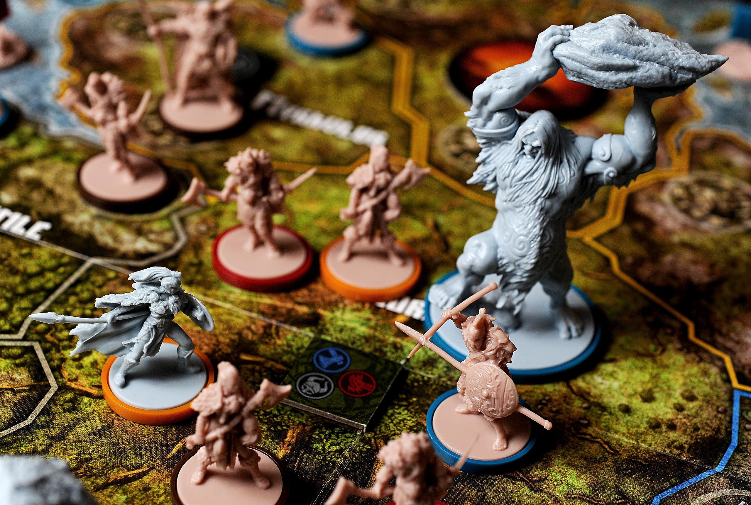 Asmodee Blood Rage Gioco da Tavolo 2-4 Giocatori Vichinghi
