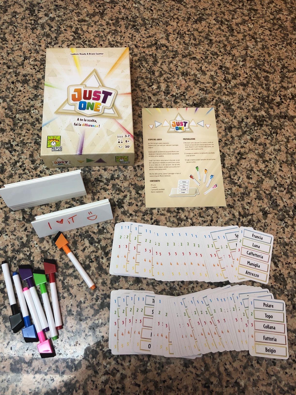 Asmodee Just One Party Game Cooperativo Parole 3-7 giocatori