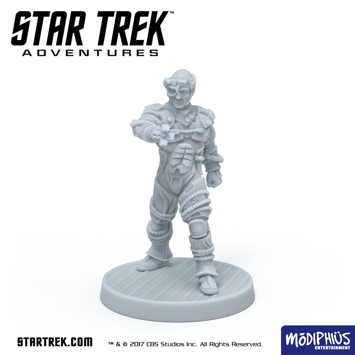 Modiphius Star Trek Adventures File STL Miniatura Locutus Borg