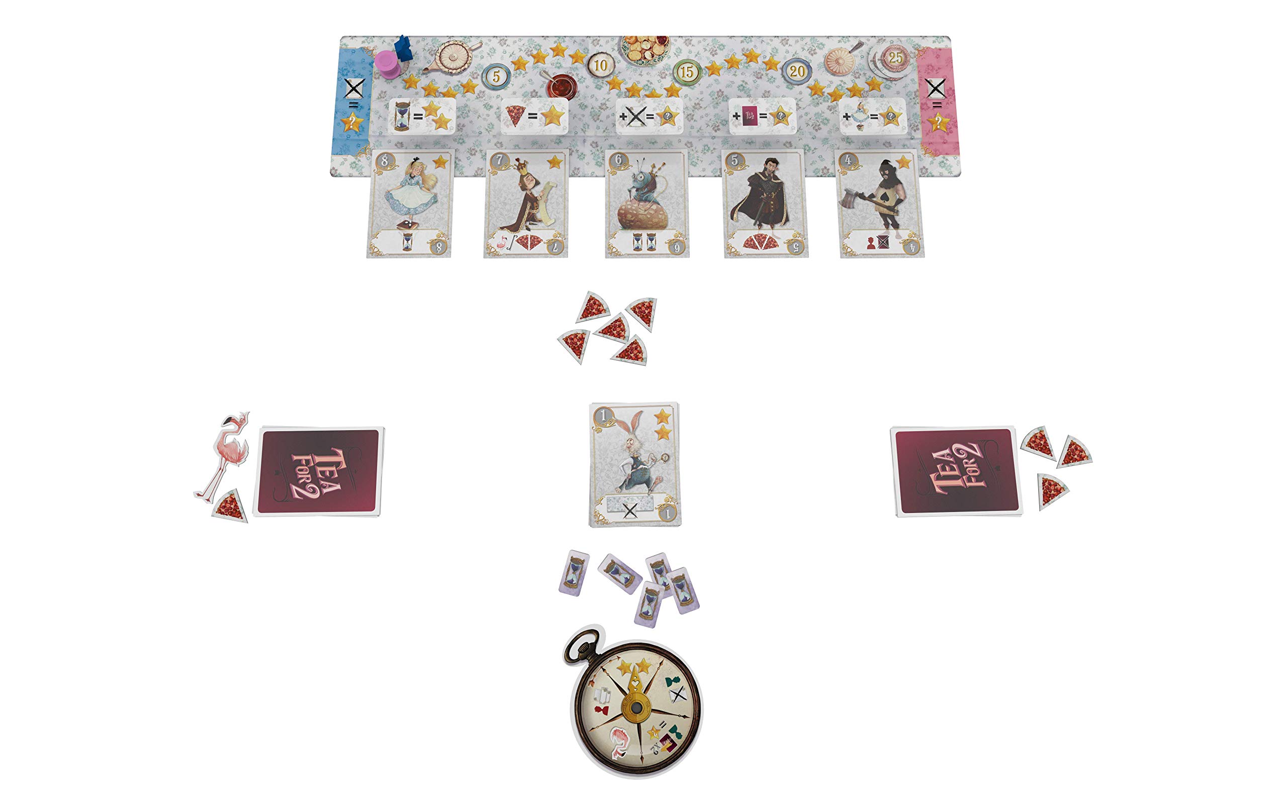 Asmodee Giochi per 2 Tea for 2 Gioco Carte 2 Giocatori ITA 30 Min
