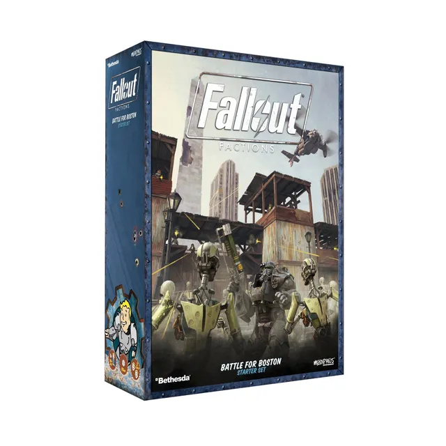 Fallout Factions Battle for Boston Starter Set miniature skirmish