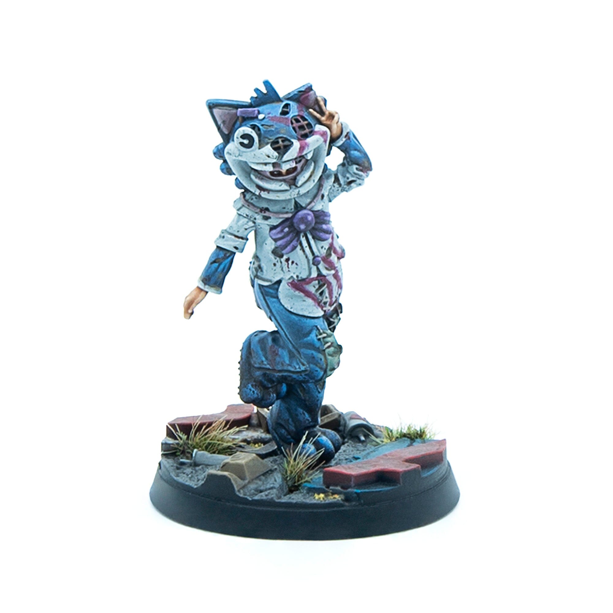 Modiphius Fallout Miniatures Mr Fuzzy miniatura promo 32mm