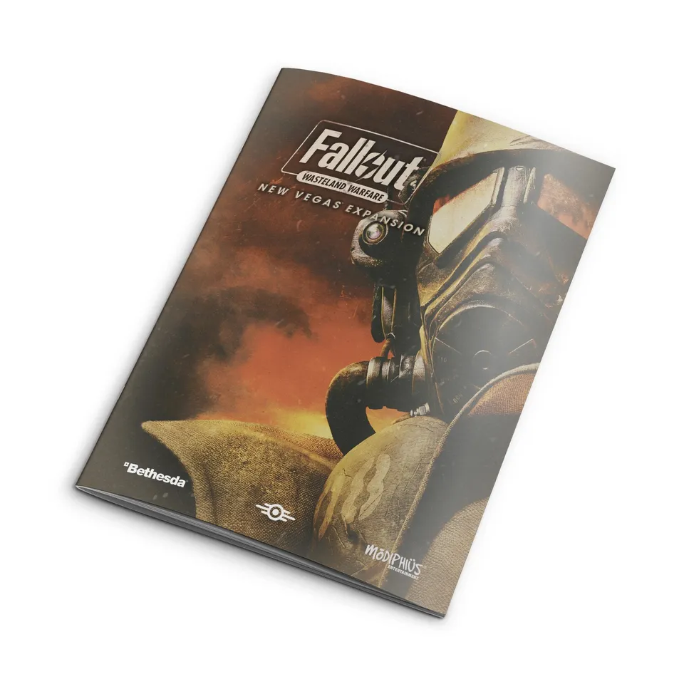Modiphius Fallout New Vegas Rules Expansion Libro Wargame