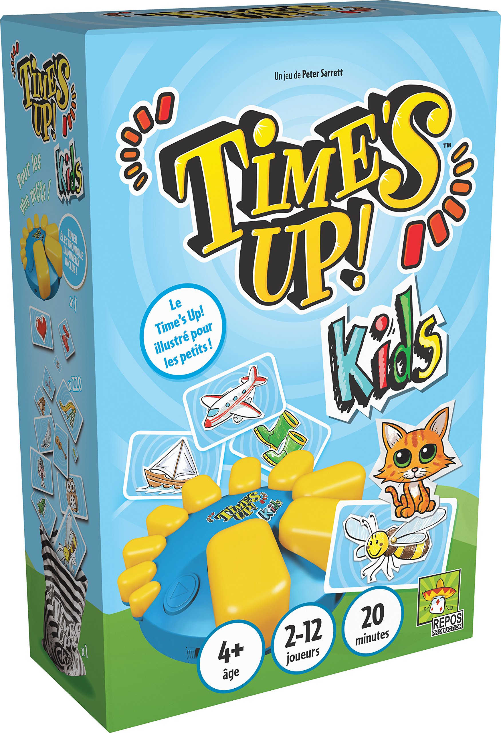 Asmodee Time's Up Bambini gioco di carte con cronografo 2-12 giocatori