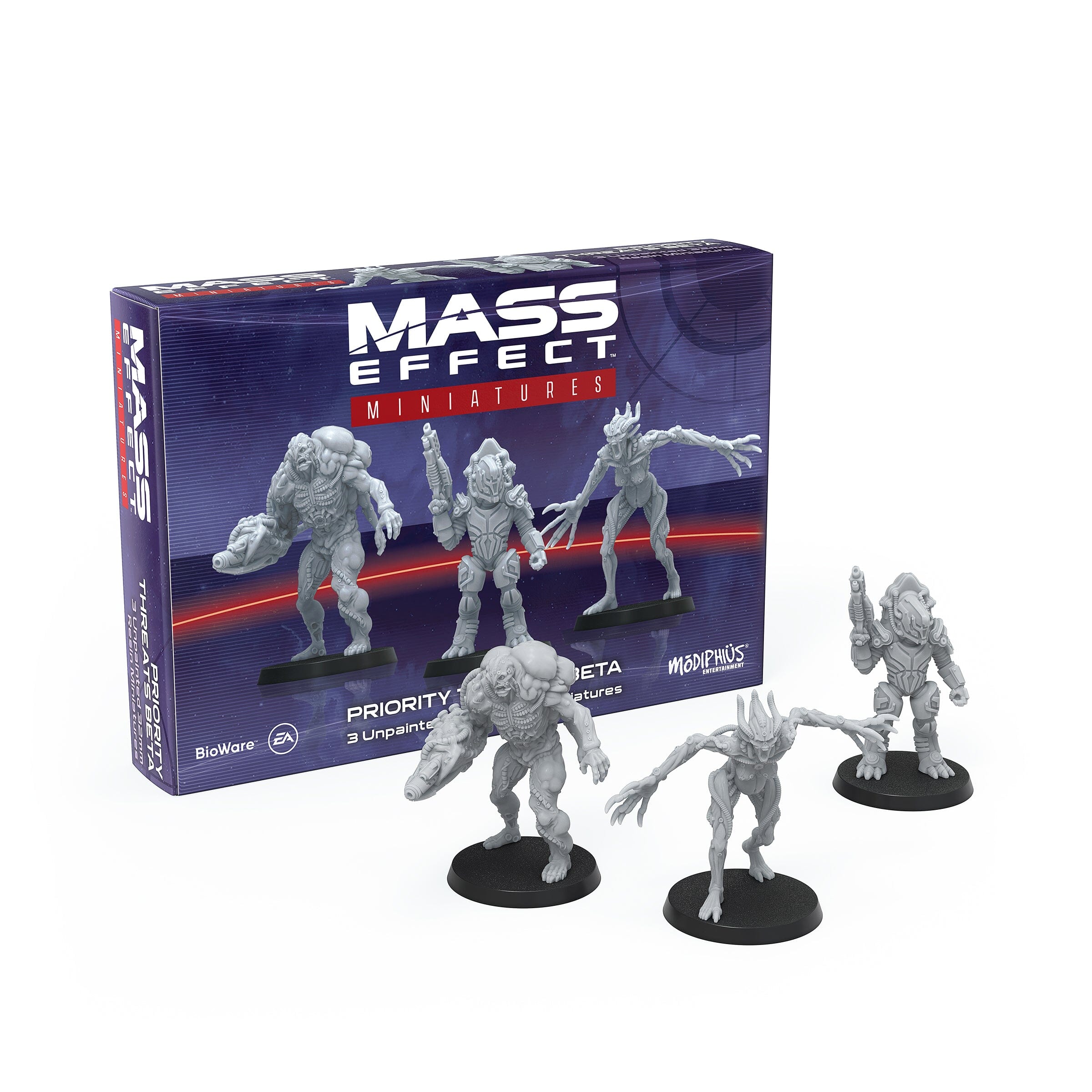 Modiphius Mass Effect Priority Threats Beta 3 miniature 32mm
