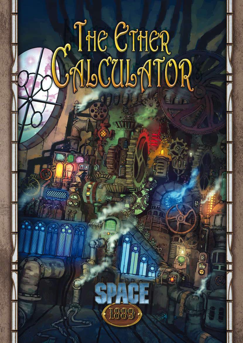 Modiphius Space 1889 The Ether Calculator avventura libro