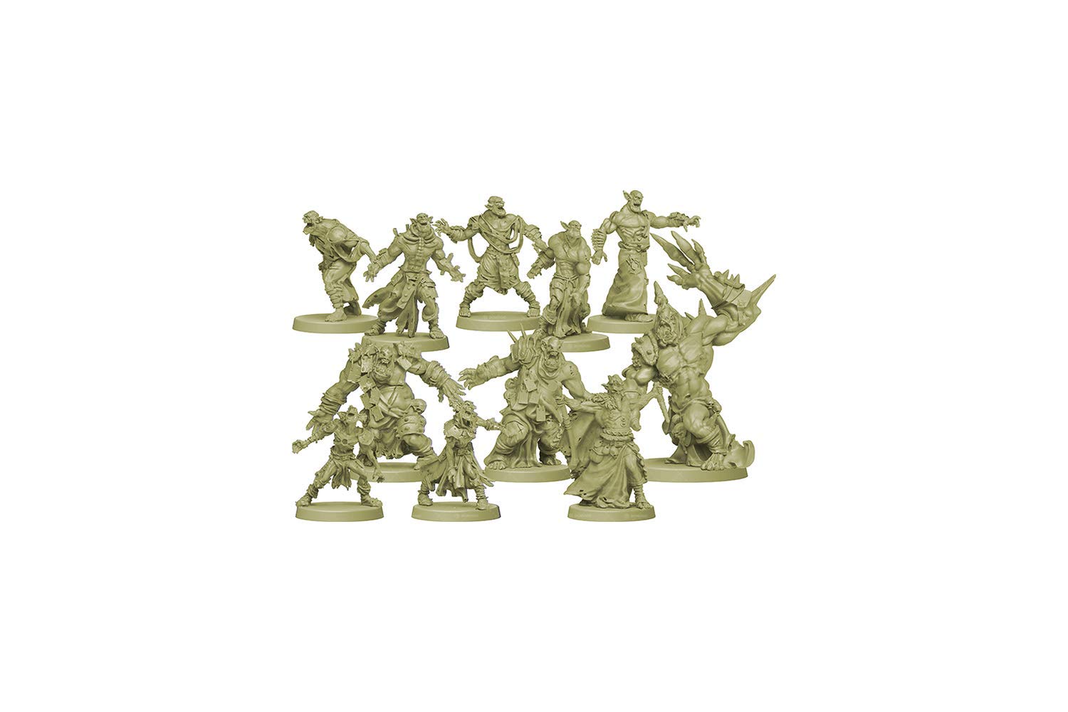 Asmodee Zombicide Green Horde gioco da tavolo base 1-6 cooperativo