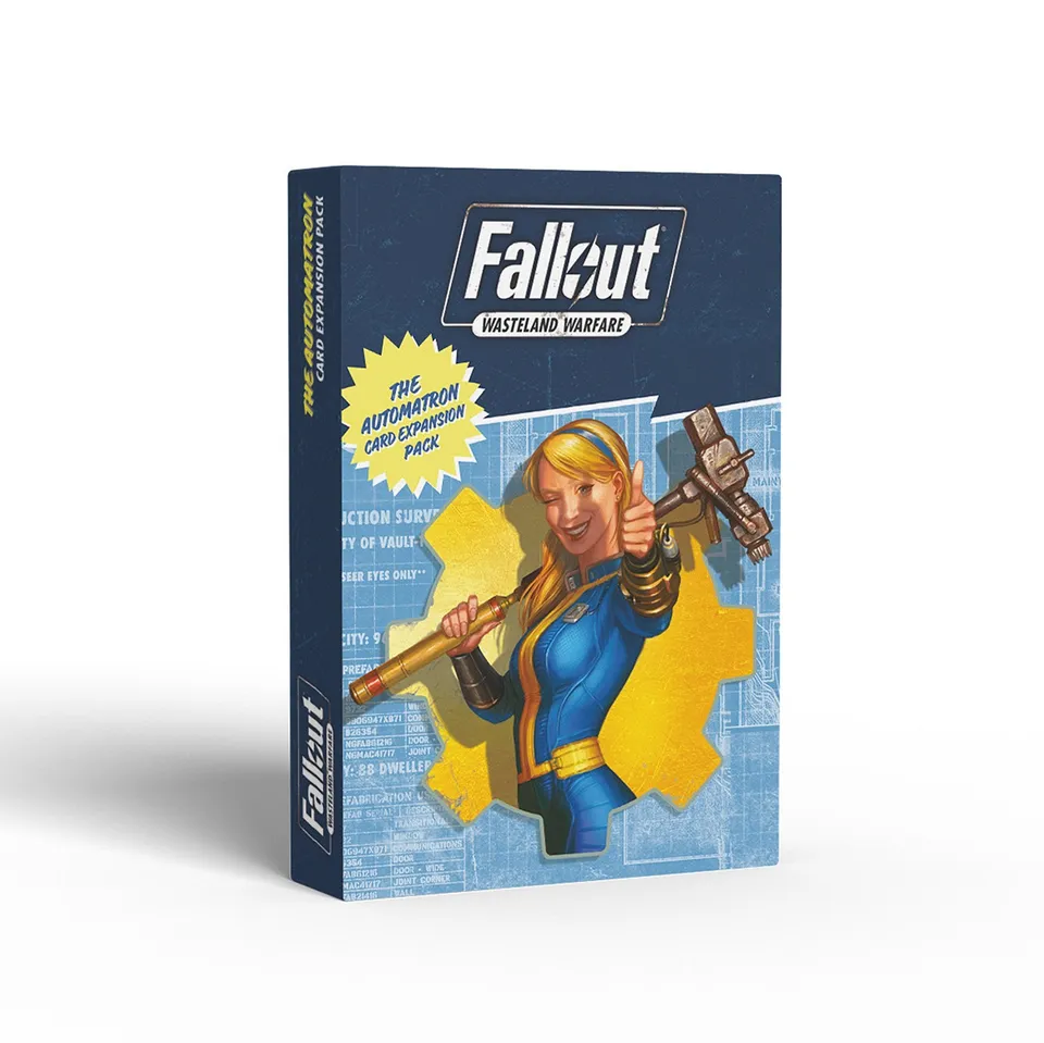 Fallout Wasteland Warfare Automatron Card Expansion mazzo carte